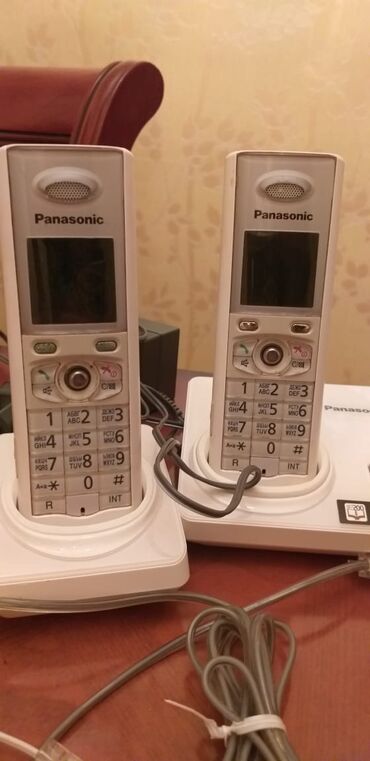 telefon qabı: Stasionar telefon Panasonic, Simsiz, İşlənmiş