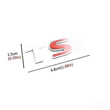 Auto delovi, gume i tjuning: Auto znak TSI - samolepljiv. Samolepljiv znak TSI. ✨ Dosta znakova u — 1