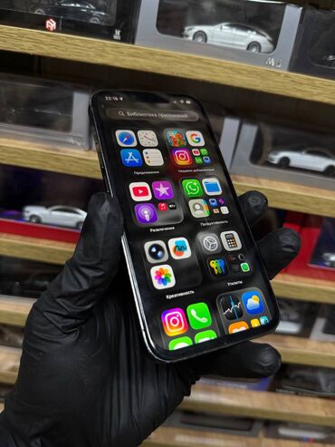 Apple iPhone: IPhone 13 Pro, Б/у, 128 ГБ, Space Gray, Защитное стекло, Чехол, 77 % — 19