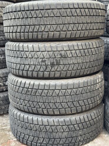 Диски: Шины 225 / 60 / R 17, Зима, Б/у, Комплект, Легковые, Япония, Bridgestone