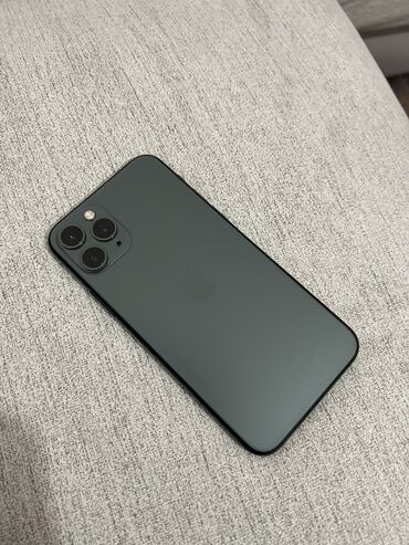 айфон 11 про цена в бишкеке 256 гб: IPhone 11 Pro, Колдонулган, 256 ГБ, Жашыл, 100 %