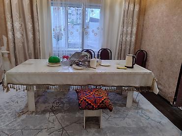 Кухонный стол, Б/у, Прямоугольный, Нераскладной