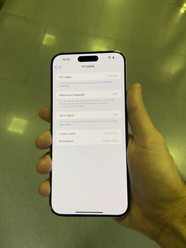 iphone 14 pro max qiymeti kontakt home: IPhone 15 Pro Max, 256 GB, Natural Titanium, Zəmanət