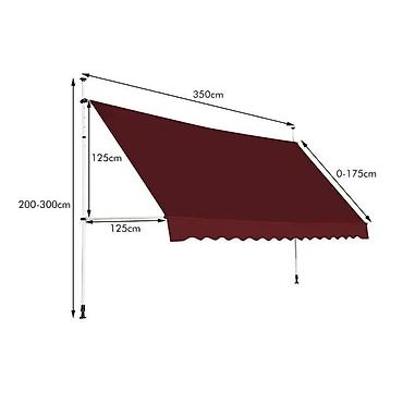 too box: 06. Balkonska podesiva tenda 350x120 cm - 14999. din Ova tenda koja — 3
