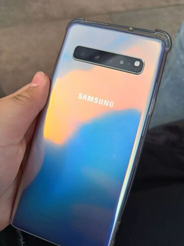 samsung galaxy s10 256gb цена: Samsung Galaxy S10 5G, Колдонулган, 256 ГБ, 1 SIM, eSIM