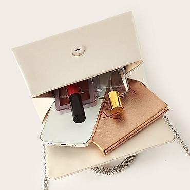 Клатчи: Вечерние мини-сумки с блеском и декором кристаллами Остались последние — 5