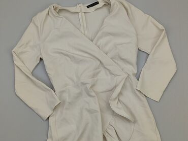 biała sukienki z długim rękawem: Sukienka, M, Mohito, stan - Dobry