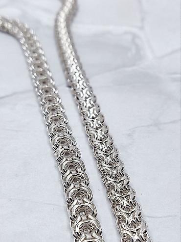 Серебряные цепочки: Делаю на Заказ Серебряные изделия, Цепи, Браслеты Серебро 925-960° 💎 at lalafo.kg — 17 Серебряные цепочки: Делаю на Заказ Серебряные изделия, Цепи, Браслеты Серебро 925-960° 💎 — 17