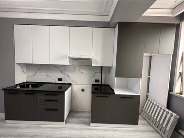 Кухонные гарнитуры: Кухонный гарнитур, Новый, цвет - Бежевый, Бесплатная доставка — 25