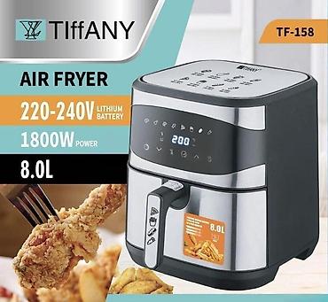Fritür "TIFFANY TF-158"Tiffany TF-158 — 1800 W gücündə, 8 litrlik lalafo.az -da — 1 Fritür "TIFFANY TF-158"Tiffany TF-158 — 1800 W gücündə, 8 litrlik — 1