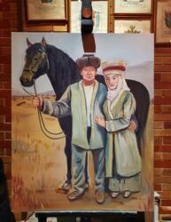 купить настенные часы в бишкеке: Картины маслом на заказ ✨️ - Пишу маслом на холсте по