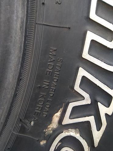 aeolus e70: Продаю две шины Hankook Dynapro ATM RF10, всесезонные M+S, радиальные — 2