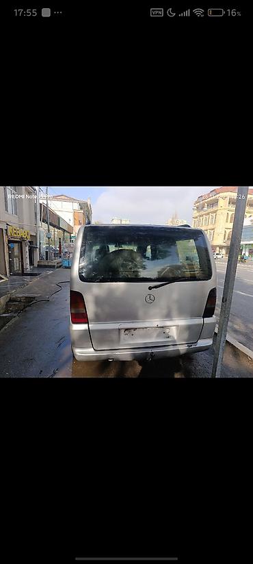 vito oturacaqlar: Mercedes-Benz Vito, gümüşü rəngli miniven Xüsusiyyətlər: - Kuzov: 5 — 1