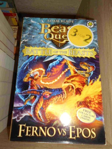 Obuka i kursevi: Fenomenalna decija knjiga na engleskom jeziku Beast Quest-Ferno vs