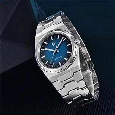 Ručni satovi: PAGANI DESIGN PD-YS020 - 37mm - Plava - Debljina : 7mm — 15