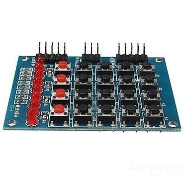 klavyatura komputer: Kateqoriya: Elektronik Kartlar > Modullar Məhsul: 8 LED'li 4x4 — 2