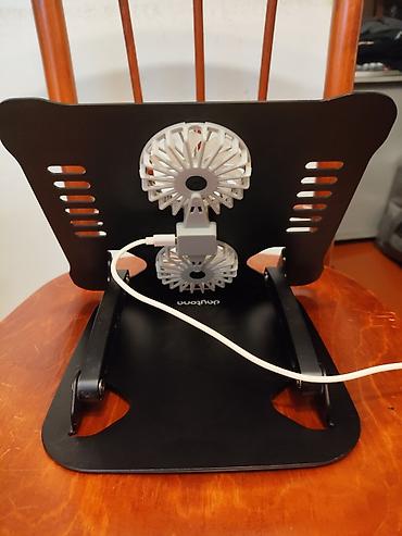 ventilator notebook: Daytona markalı 2 güclü fanli stend noutbuk və İpad üçündür çox — 6