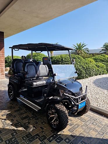 Microcar: Elektrikli 4 sıralı golf/rezort karı Xüsusiyyətlər: - 6 nəfərlik — 1