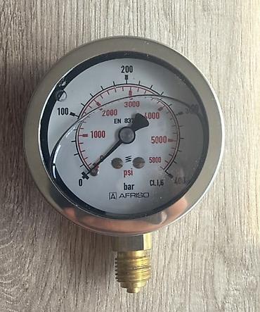 Maye doldurulmuş hidravlik manometr (oil/glycerin filled pressure