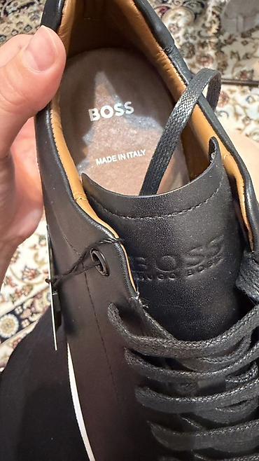 boss обувь: Мужские кроссовки, 43, 44, Hugo Boss, Новый, цвет - Черный, Самовывоз — 3