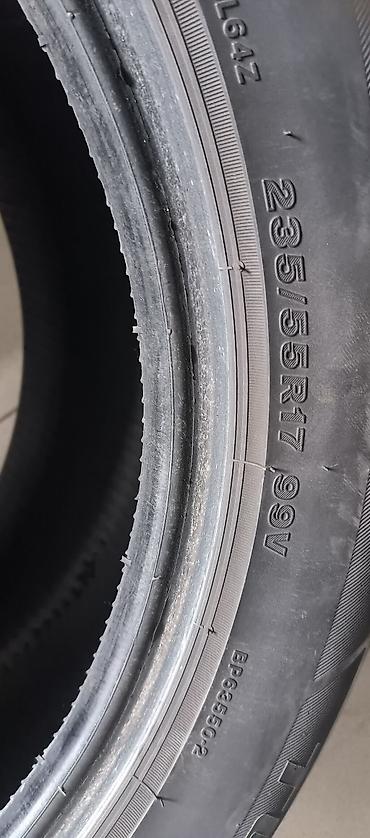 Шины: Шины 235 / 55 / R 17, Лето, Б/у, Комплект, Легковые, Корея, Bridgestone — 11
