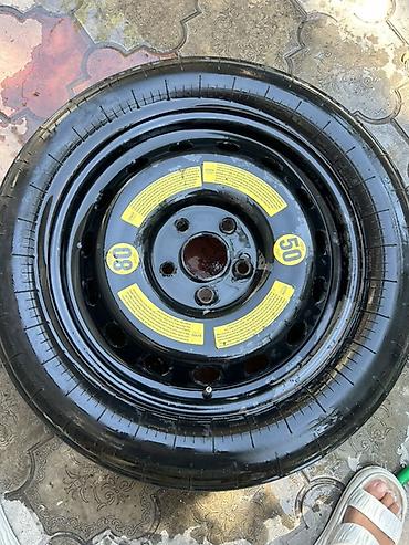 шины запаска: Докатка (запасное колесо «space saver») на стальном диске — 1