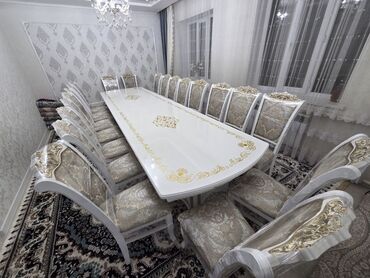 Столы и стулья для зала: Стол и стул для зала, Новый, цвет - Белый — 8