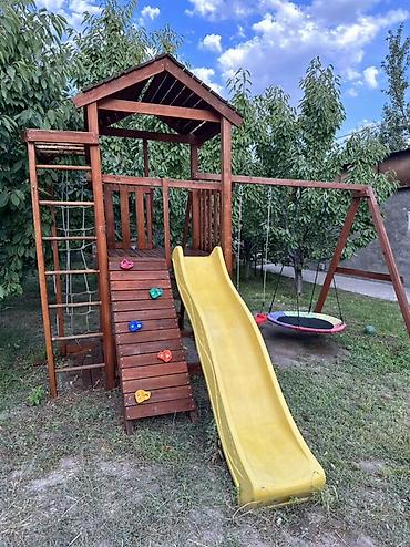 Детский мир: Детская площадка Для улицы, Б/у — 2