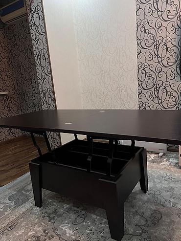 Столы-трансформеры: Стол трансформер Для зала, Раскладной стол, цвет - Черный — 7