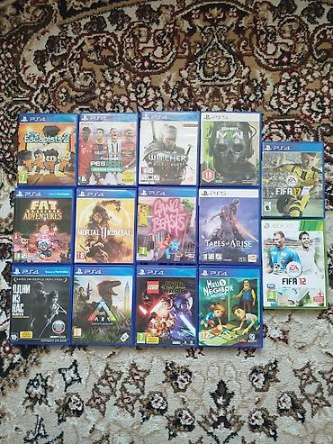 Коллекция дисков для PlayStation + подставка-органайзер • The at lalafo.kg Коллекция дисков для PlayStation + подставка-органайзер • The