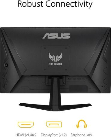 Monitorlar: ASUS TUF Gaming VG247Q1A 165Hz 23,8 1920X1080 — 2