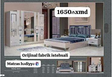 matras taxt ucun: Yataq dəsti – orijinal fabrik istehsalı Qiymət: 1650 AZN Hədiyyə — 1