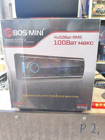 rush wave: Автомагнитола BOS-MINI BOS-N770 с DSP и цифровым усилителем класса D — 1