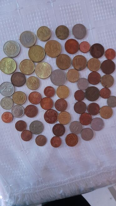 1 sent neçə qəpikdir: Qəpiklər yevro dollar sent turk qarısıq hamısı bir yerde 20m