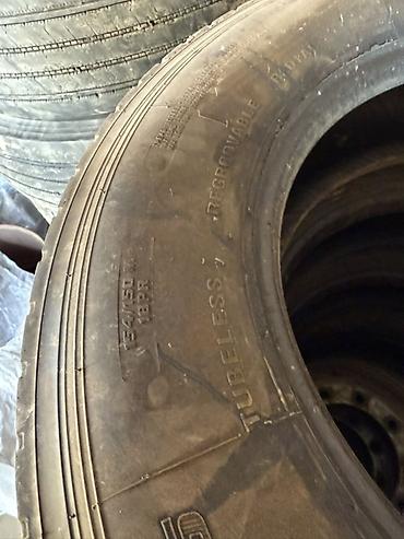 нарезка шины: Грузовые бескамерные шины (tubeless), регрувируемые (regroovable). На — 1