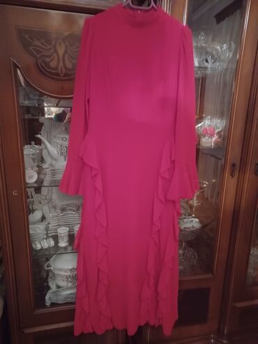 буквы из пенопласта на свадьбу: Parlaq çəhrayı rəngdə zərif uzun don - Model: Uzun, düz kəsim - Yaxa at lalafo.az буквы из пенопласта на свадьбу: Parlaq çəhrayı rəngdə zərif uzun don - Model: Uzun, düz kəsim - Yaxa