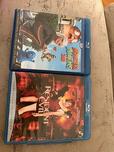 blu ray disk: Blu-ray disklər toplusu - Monsters vs Aliens 3D (DreamWorks) – 3D — 1