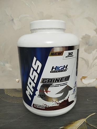 Məhsul: High Nutrition MASS Gainer – Şokolad dadı Xüsusiyyətlər: - lalafo.az -da Məhsul: High Nutrition MASS Gainer – Şokolad dadı Xüsusiyyətlər: -