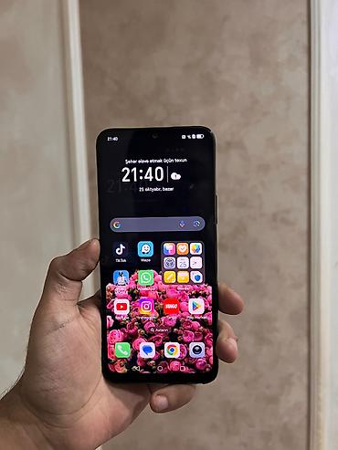 honor 7b: Honor X6a, 128 GB, rəng - Qara, Face ID — 4