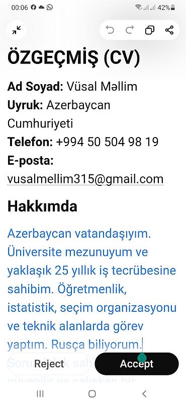 kloun sekilleri: Müəllim, Kimya, 5 ildən artıq təcrübə — 1