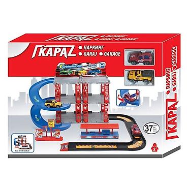 ceger torba pepco: Dečiji set – Garaža sa 3 sprata i spiralnom rampom - Veliki — 1