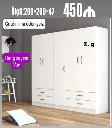 Masa və oturacaq dəstləri: *Dolabı 5 qapılı 450 Azn* ✔️İstehsal Rusiya Laminat 18/lik ✔️Rəng