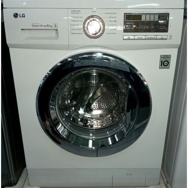 lg стиральная машина 7 кг: Стиральная машина LG, Б/у, Автомат, До 6 кг, Полноразмерная