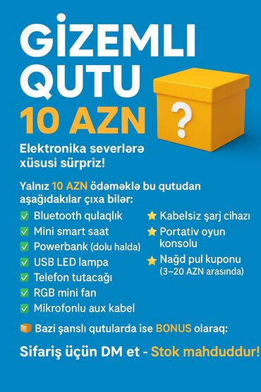 android tv box: Gizəmli qutu 🧰 Qutudan çıxma ehtimalı olan məhsullar: ✅ Bluetooth