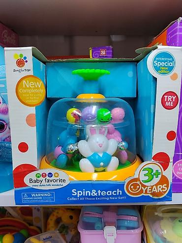 pop it купить: Развивающая игрушка «Spin & Teach» для детей 3+ - Яркая вертушка — 1