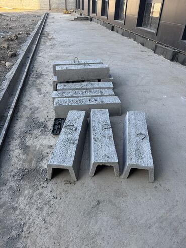 бетонный столб для забора: Арычный лоток, Размер: 100 см x 30 x 20 см, Платная установка