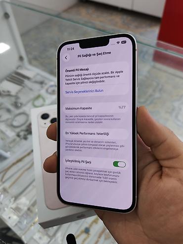 iphone 13 qiyməti irşad: IPhone 13, 128 GB, Qızılı, Face ID — 4