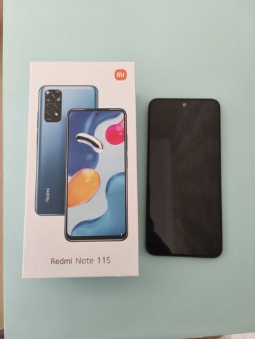Redmi: Redmi, Redmi Note 11S, Б/у, 128 ГБ, цвет - Черный, 2 SIM