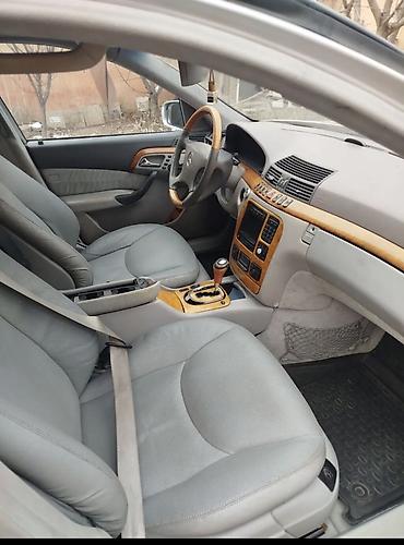 Унаа: Mercedes-Benz S-Class: 2002 г., 4.3 л, Автомат, Бензин, Седан — 7