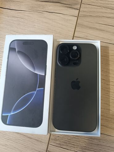 охлаждение для телефона: IPhone 16 Pro, Б/у, 128 ГБ, Black Titanium, Кабель, Коробка, 99 %